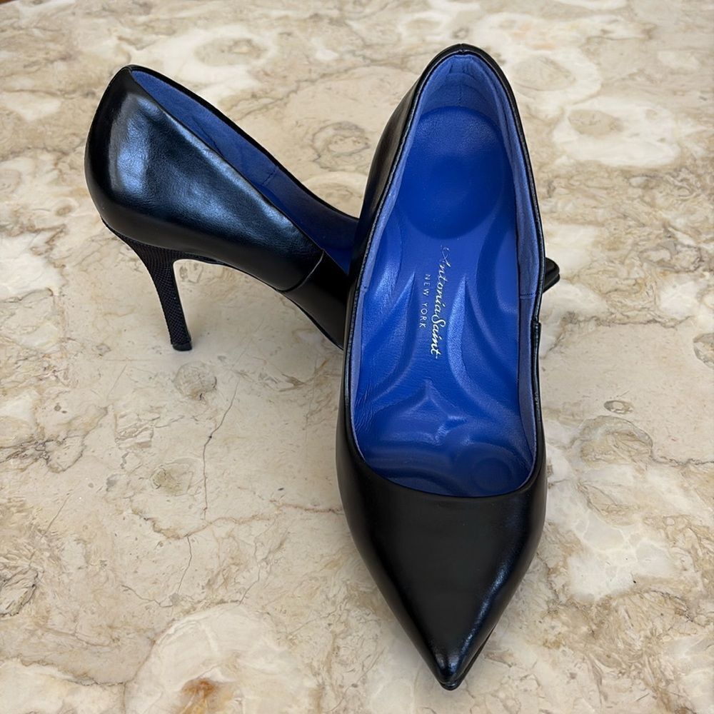 Antonia Saint New York Leather Heels Pumps